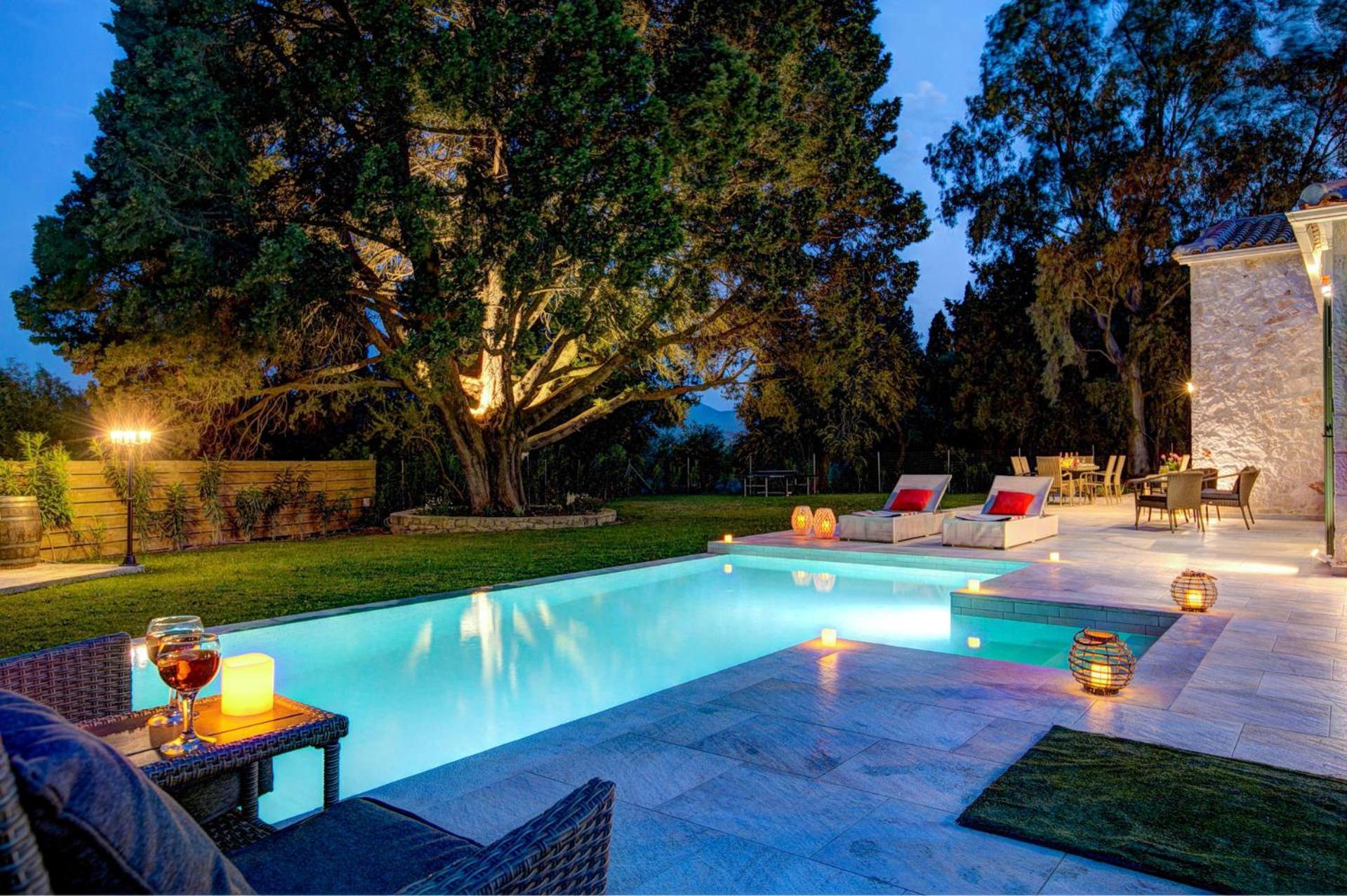 Astarte Villas - Laalu Private Villa With Pool Koukounariá Εξωτερικό φωτογραφία